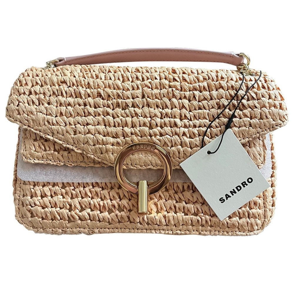 Yza Raffia Paille Handbag - Picture 1 of 6